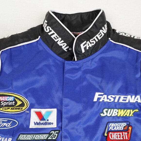 Carl Edwards NASCAR FASTENAL Jacket Women's Small Chase Authentics Racing - Picture 2 of 10